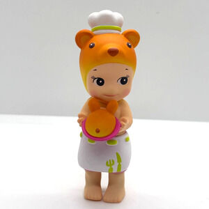 New Unbranded Kewpie/Angel Mini Figure, Baker Bear Costume, Open Box - New